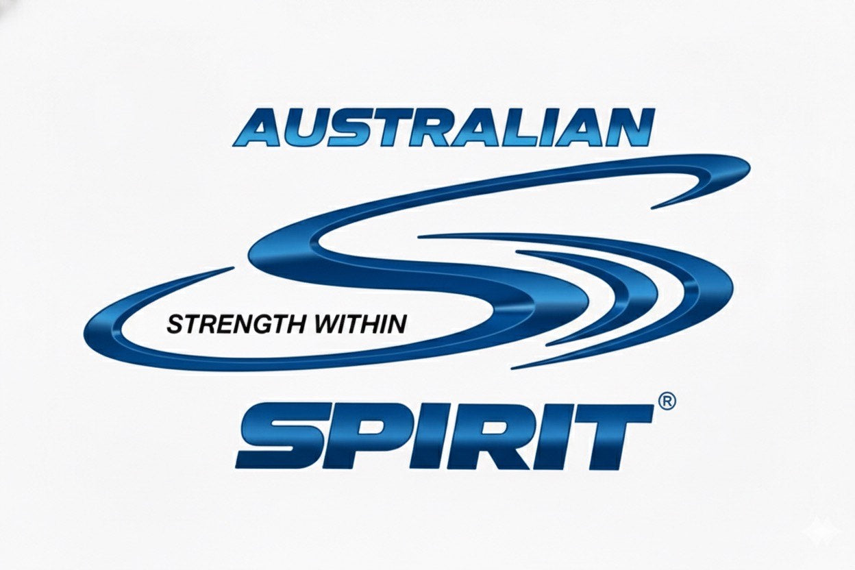 Australian Spirit Strength Within - Deep Aussie Blue Sticker