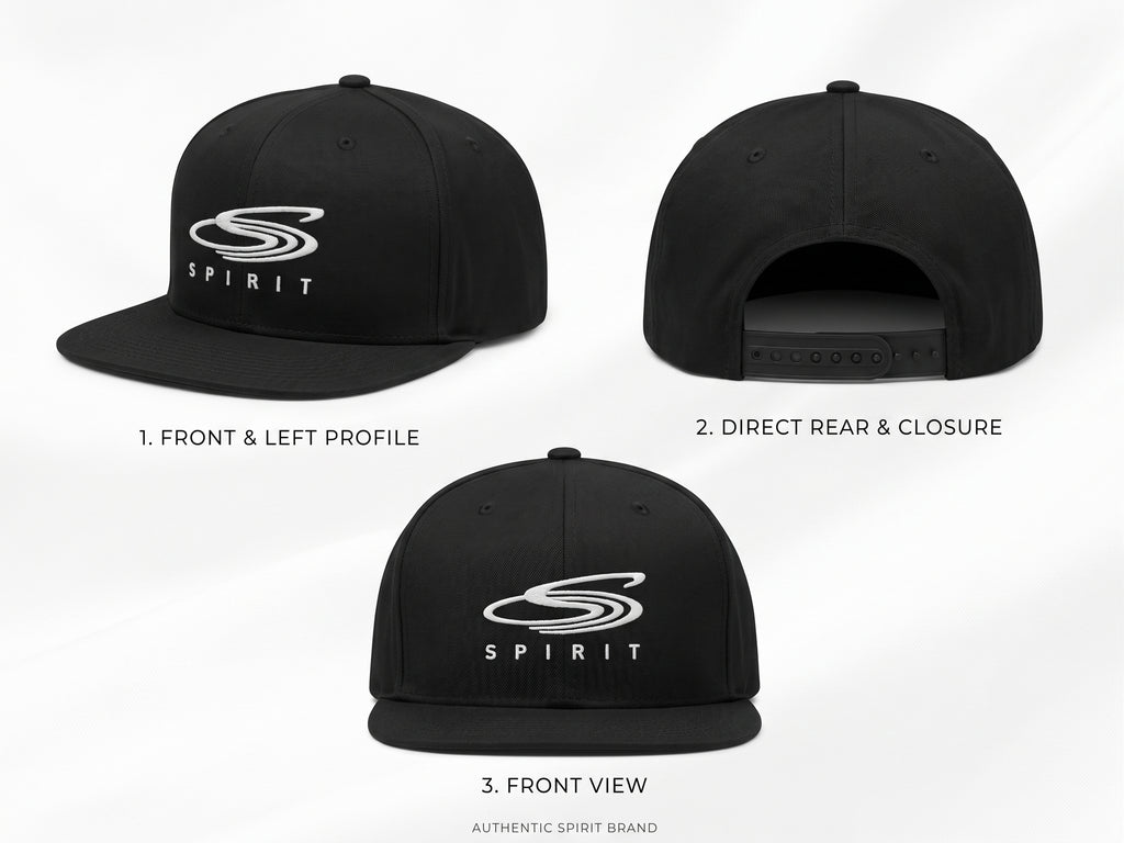 Original Australian Spirit - Black snap back Cap -Price includes postage