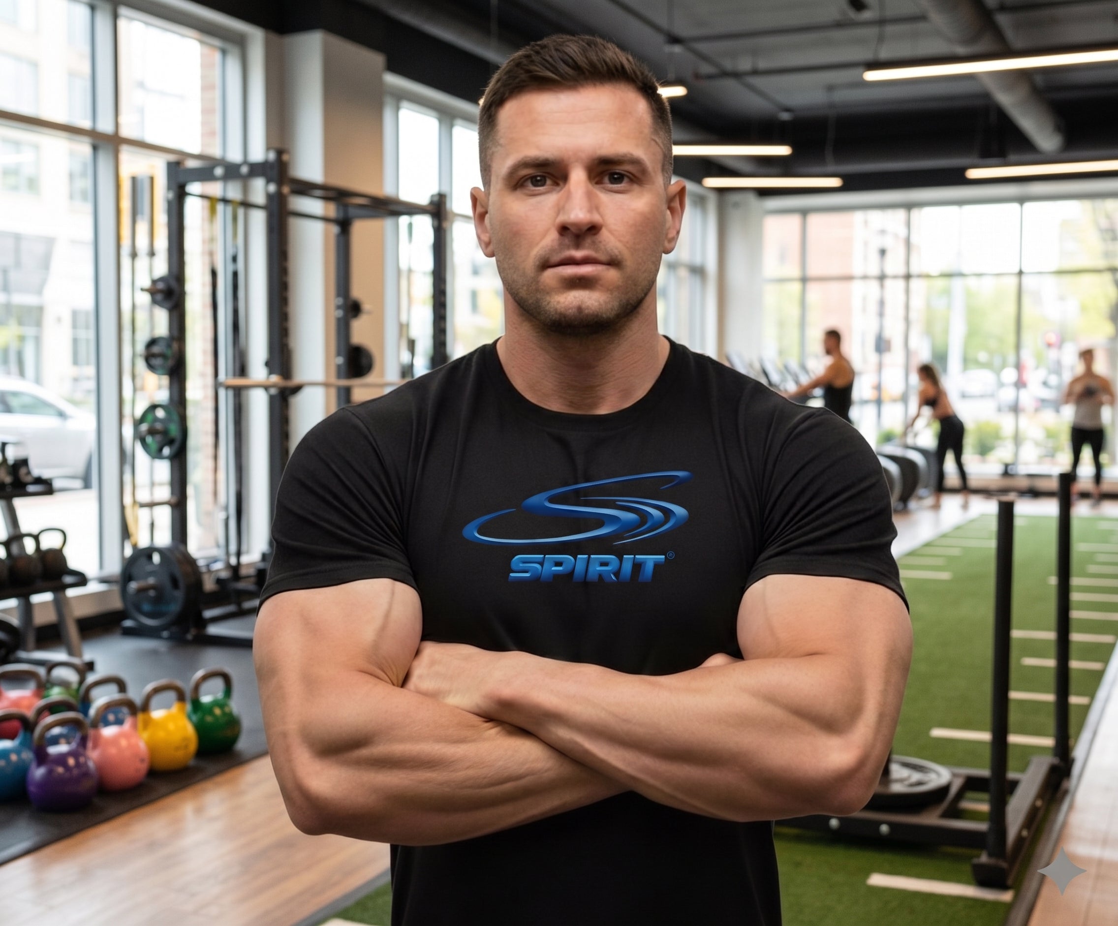 SPIRIT- Mens black t-shirt: coming Soon