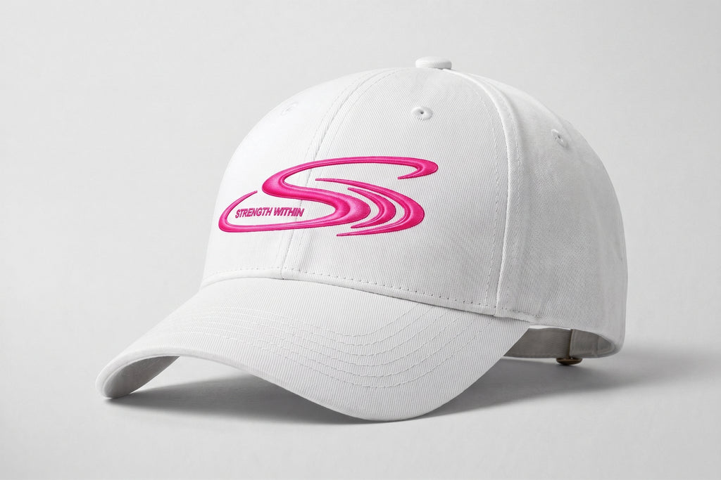 S logo - Deep Pink & White Cap